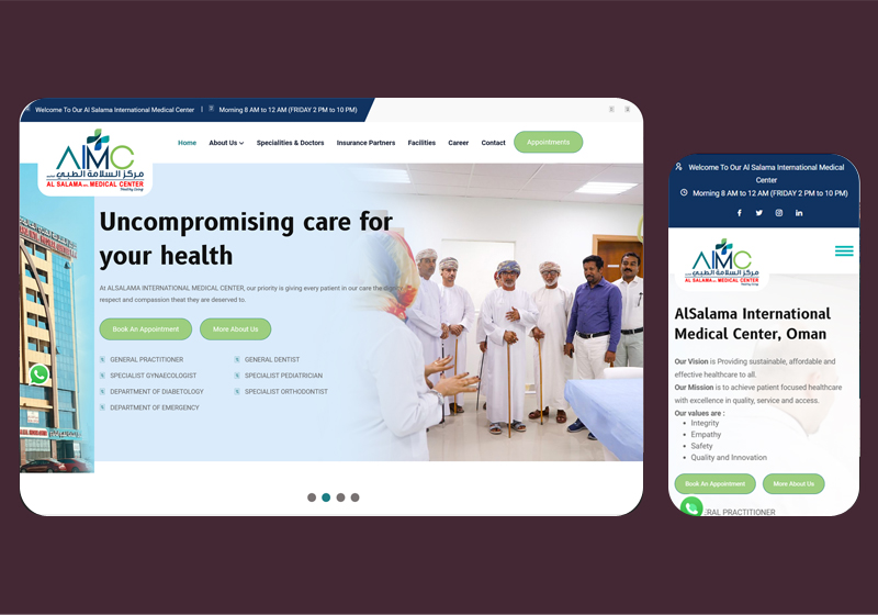 Web Design Company in Thrissur - Website of Clininc