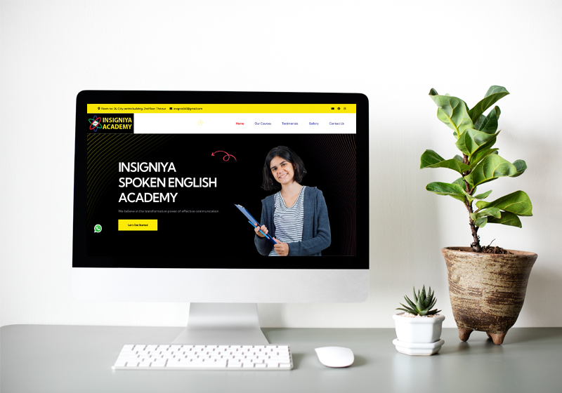 Web Design Company in Wayanad - Website of Spoken English